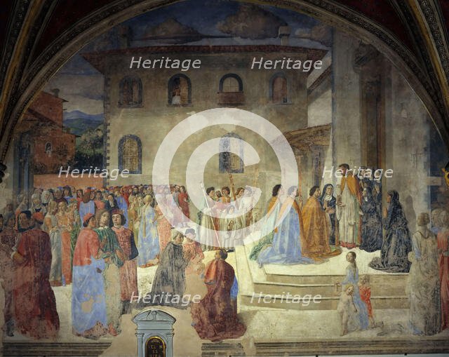 The Miracle of the Sacrament, 1484-1486. Creator: Rosselli, Cosimo di Lorenzo (1439-1507).