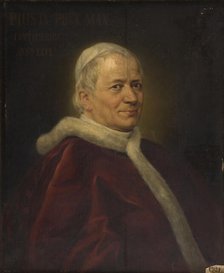 Portrait of Pius IX, 1872. Creator: Minna B Stein.