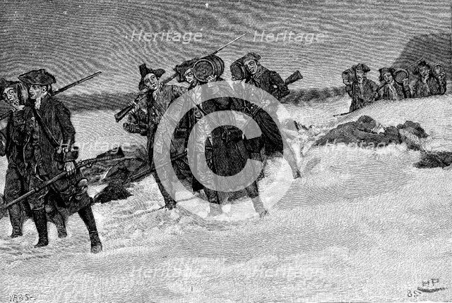 American War of Independence, 1775, (1875). Artist: Unknown