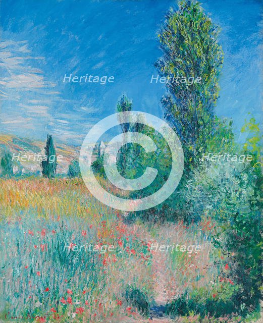 Landscape on Saint-Martin Island, 1881. Creator: Monet, Claude (1840-1926).