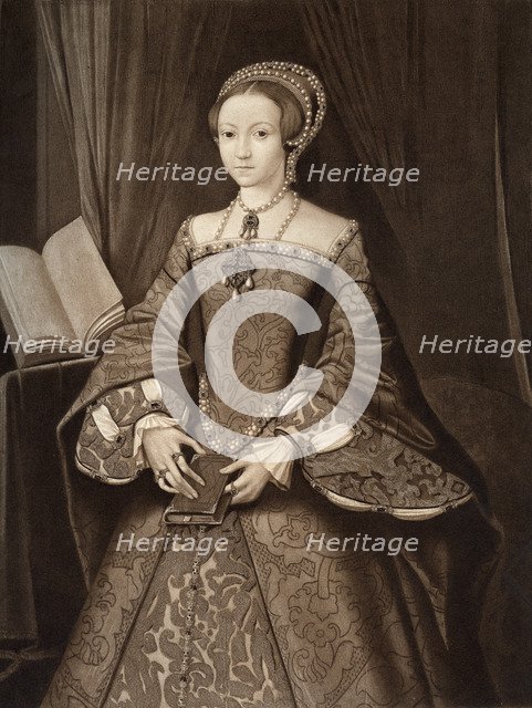 Princess Elizabeth, later Queen', c1547, (1902). Artist: Unknown