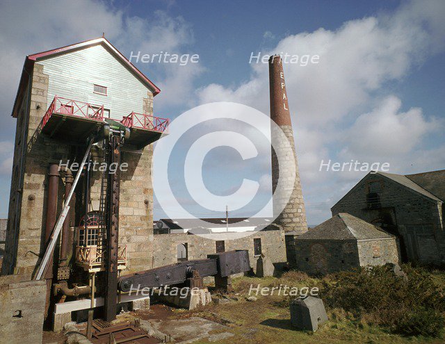 Shaft Engine House, 1910s. Artist: Unknown