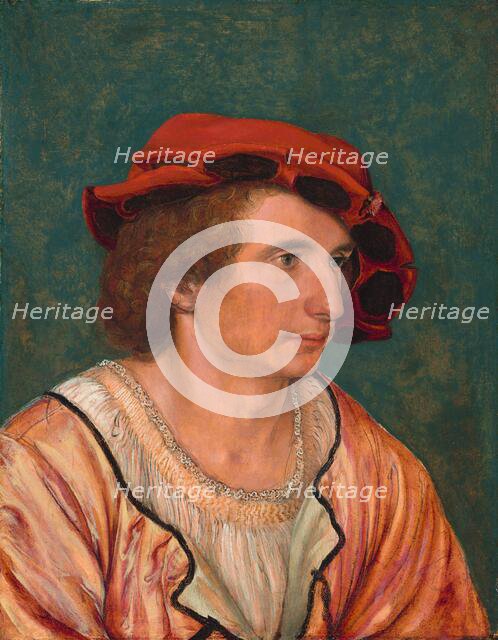 Portrait of a Young Man, c. 1520/1530. Creator: Hans Holbein the Younger.