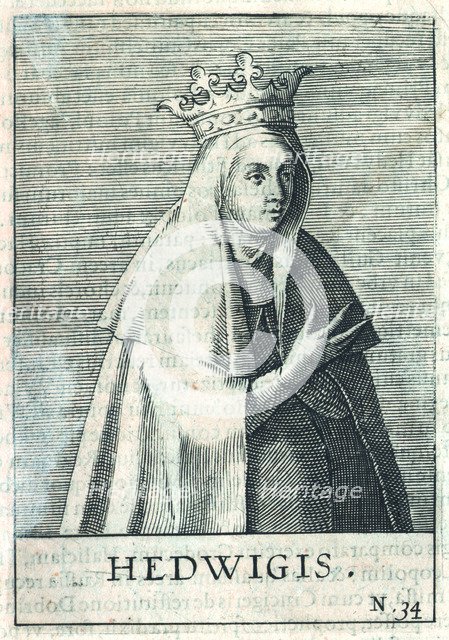 Queen Jadwiga of Poland. Artist: Anonymous  