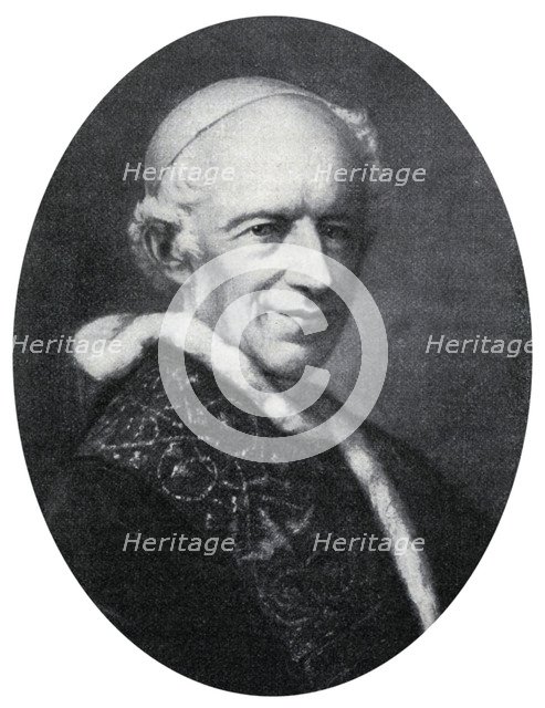 Pope Leo XIII, 1900. Artist: Unknown