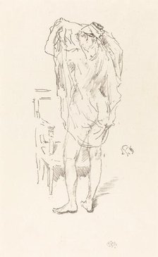 Study, 1894. Creator: James Abbott McNeill Whistler.
