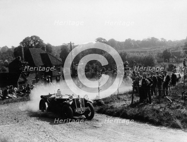 1933 Andre V6 competing in a hill climb, Amersham, Buckinghamshire. Artist: Unknown