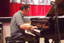 Jason Rebello, Jason Rebello-Orlando Le Fleming Duo, Battle Jazz Festival, East Sussex, July 2024. Creator: Brian O'Connor.