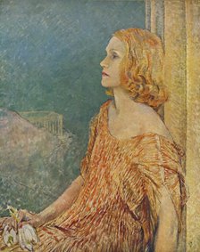'The Lady Melchett', 1935. Artist: Glyn Warren Philpot.