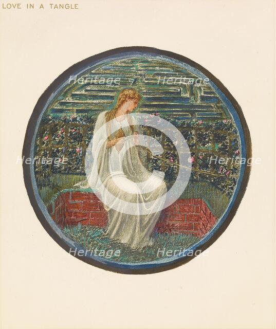 The Flower Book - Love in a Tangle, 1905. Creator: Sir Edward Coley Burne-Jones.