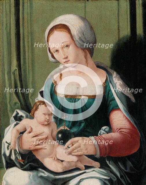 Virgin and Child, c.1530. Creator: Lucas van Leyden.