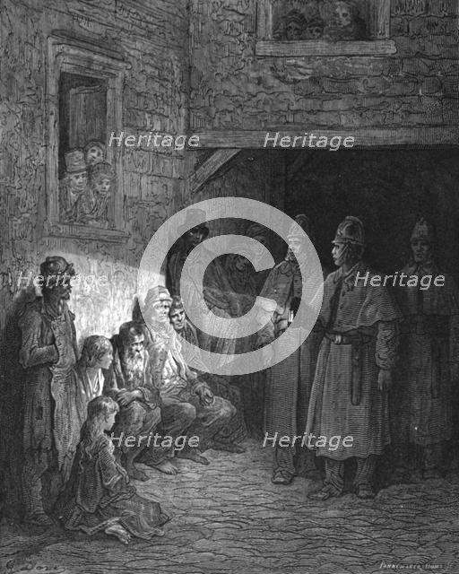 'The Bull's-Eye', 1872.  Creator: Gustave Doré.