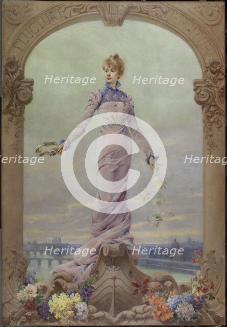 Allegory of the city of Paris, 1901. Creator: Louise Abbema.