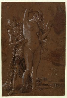 The Death and a girl, 1515. Creator: Baldung (Baldung Grien), Hans (1484-1545).