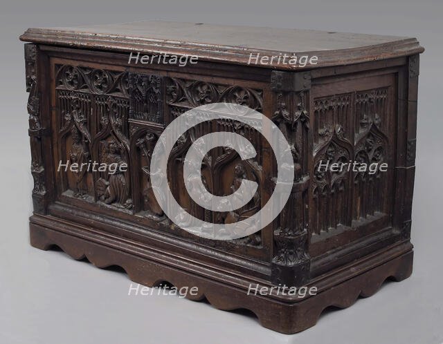 Chest, French, late 15th century. Creator: Unknown.