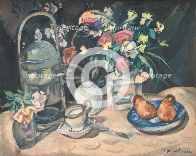 Still Life with Brioches, 1916-1917. Creator: Othon Friesz.