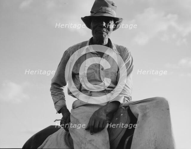 The riding boss, Aldridge Plantation, Mississippi, 1937. Creator: Dorothea Lange.