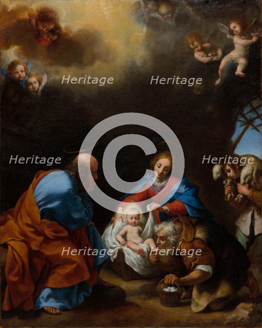 Adoration of the Shepherds, c. 1670. Creator: Carlo Dolci (Italian, 1616-1687).