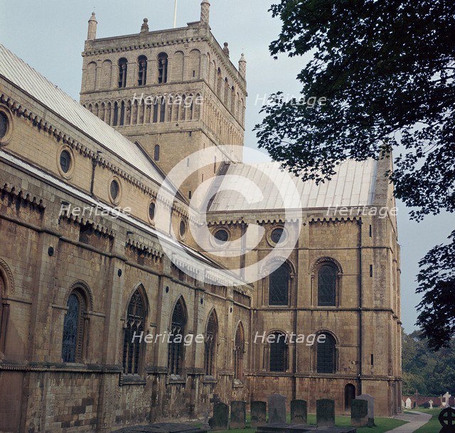 Southwell Minster in Nottinghamshire, 12th century. Artist: Unknown