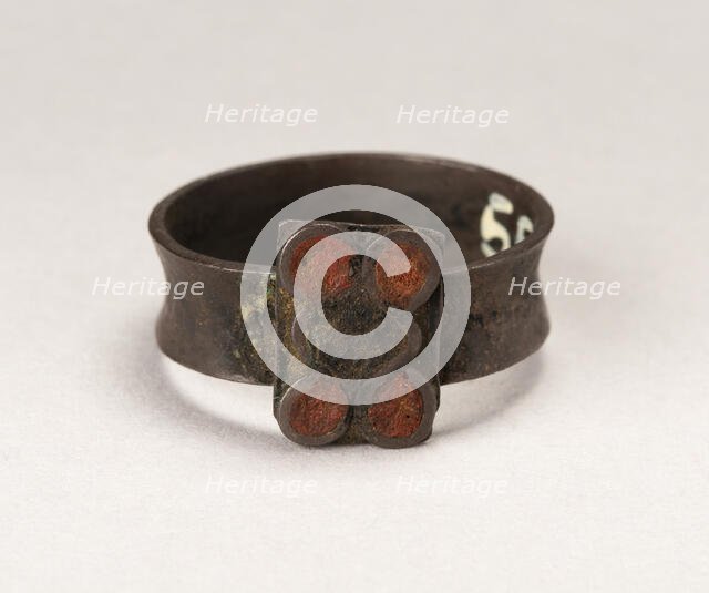 Ring with Inlay, Late 15th/16th century. Creator: Unknown.
