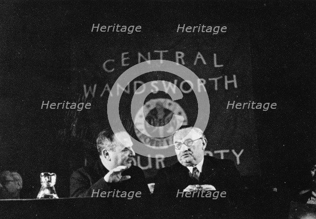 Ernest Bevin (1881-1951), British labor leader and statesman, 1945. Artist: Unknown