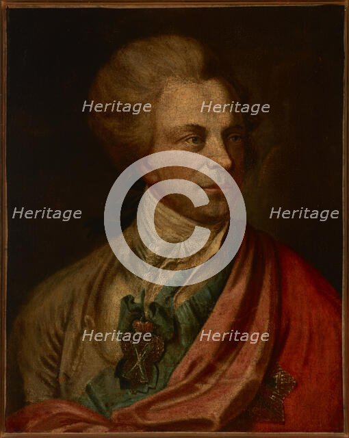 Portrait of Michal Jerzy Wandalin Mniszech (1748-1806), Grand Marshal of the Crown, after 1781. Creator: Unknown.