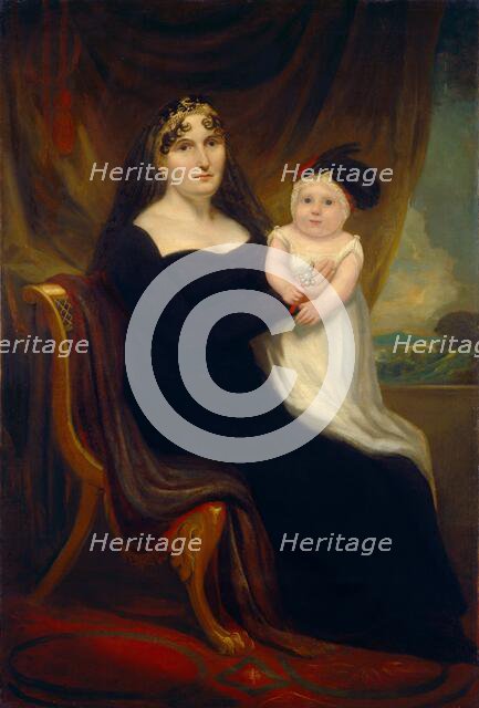Mother and Child, c. 1810. Creator: Unknown.
