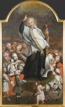 Sermon of Saint Vincent de Paul, Late 18th century. Creator: Unknown.