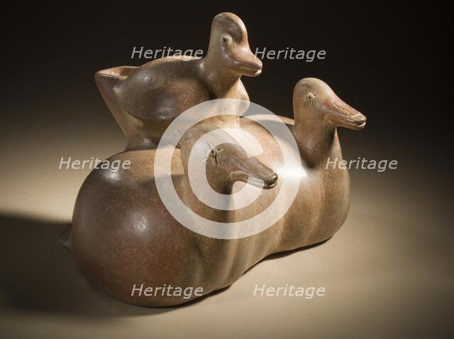 Duck Family, 200 B.C.-A.D. 500. Creator: Unknown.