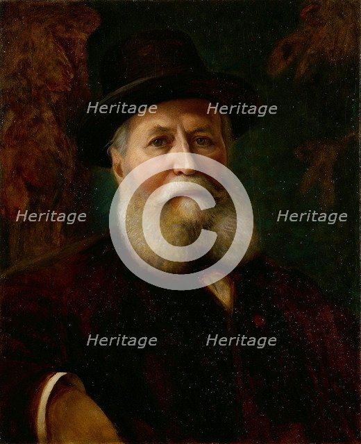 Portrait of the composer Charles Gounod (1818-1893).