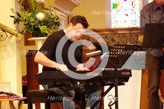 Tim Lapthorn, Brandon Allen Turrentine Project, St Andrews Church, Hove, East Sussex, May 2023. Creator: Brian O'Connor.
