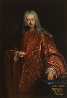 Portrait of Vincenzo Querini, c1730-1740. Creator: Nazari, Bartolomeo (1693-1758).