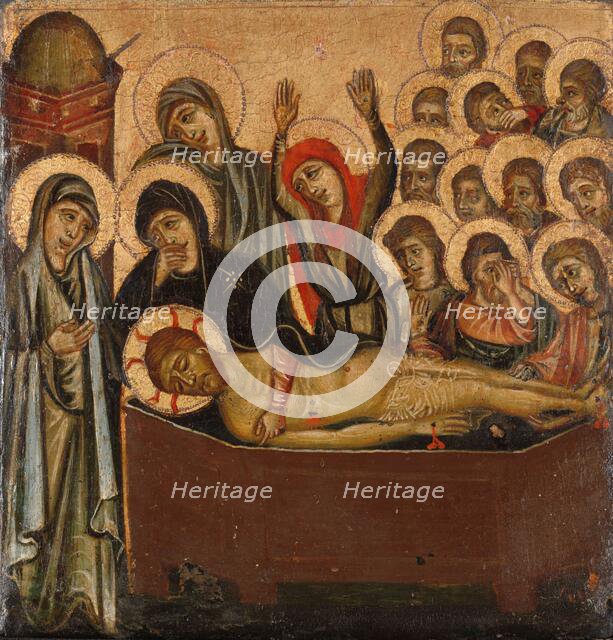 The Deposition and the Entombment, c.1290. Creator: Anon.
