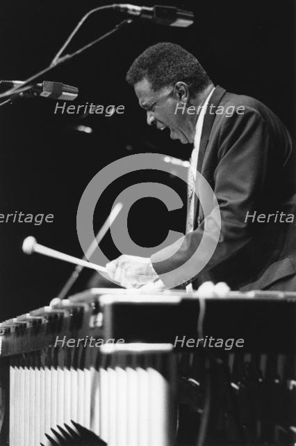 Bobby Hutcherson, on stage, c1995. Creator: Brian Foskett.