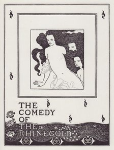 The Comedy of the Rhinegold, from The Savoy No. 8, 1896. Creator: Aubrey Beardsley.