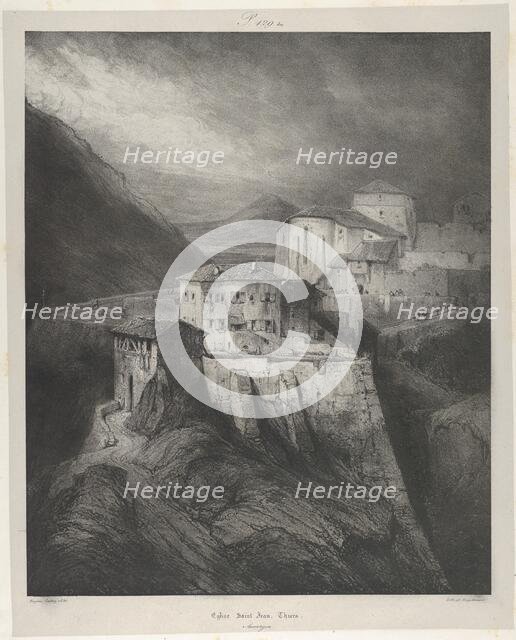 Eglise Saint Jean, Thiers, 1831. Creator: Godefroy Engelmann.