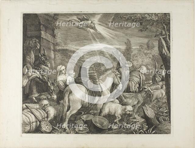 Abraham's Arrival at Sichem, n.d. Creator: Cornelis de Visscher.