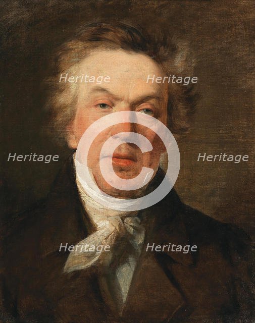 Portrait of Johann Anton Friedrich Reil (1773-1843), 1832. Creator: Amerling, Friedrich Ritter von (1803-1887).