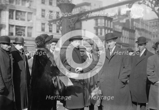 Washington hikers collecting, 1913. Creator: Bain News Service.