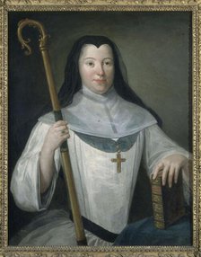Portrait of an Abbess (of the House of Bourbon?), between 1701 and 1800. Creator: Unknown.