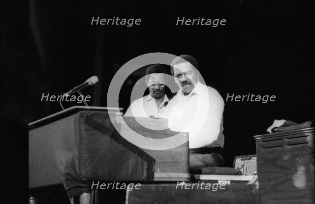 Jimmy Smith and Terry Evans, Lewisham Jazz Festival, London, Oct 1986. Creator: Brian O'Connor.