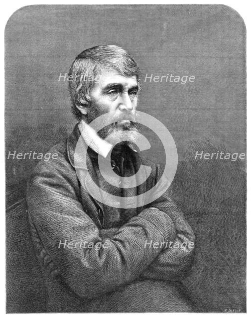 Thomas Carlyle, 1864. Creator: Mason Jackson.