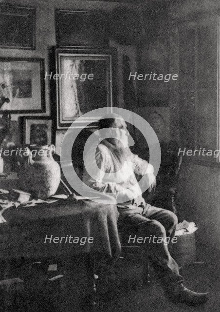 Jean-Baptiste Alphonse Karr, French critic, journalist and novelist, 1889. Artist: Unknown