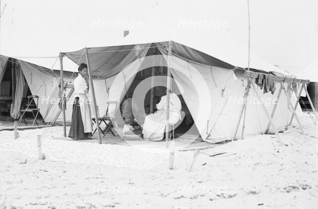 Tent City, Rockaway, 1910. Creator: Bain News Service.