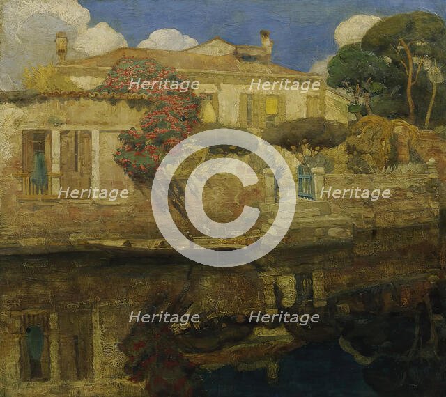 The painter's house, 1897. Creator: Vettore Zanetti-Zilla.