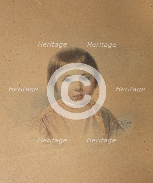 Portrait of Boris Alexeevich Kurakin (1837-1860).