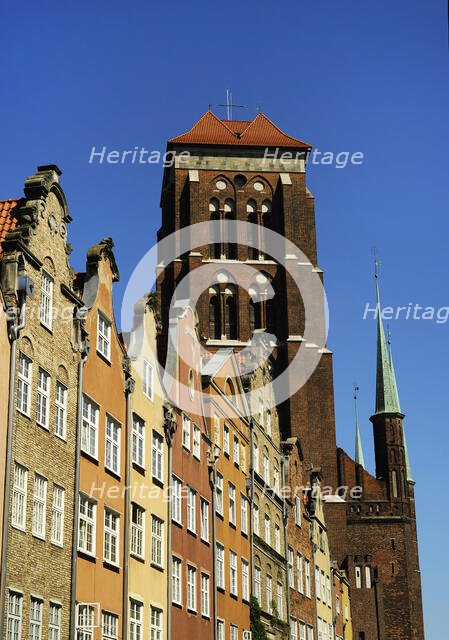 Tower, St Mary's Basilica, Gdansk, Poland, 1343-1502 (2015). Creator: Unknown.