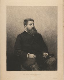 Portrait of James-Edouard de Rothschild (1844-1881), 1870s. Artist: Mordant, Daniel Charles Marie (1853-1914)