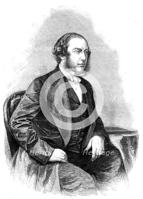 Dr. Thomson, Bishop Designate of Gloucester and Bristol, 1861. Creator: Unknown.