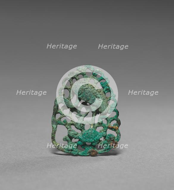 Ornaments with Carp and Lotus Design, 918-1392. Creator: Unknown.